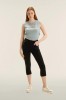 N.O.W.® Capri hlače z denim učinkom in 5 žepi