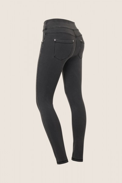 Hlače N.O.W.® s preklopivim pojasom od denim tkanine