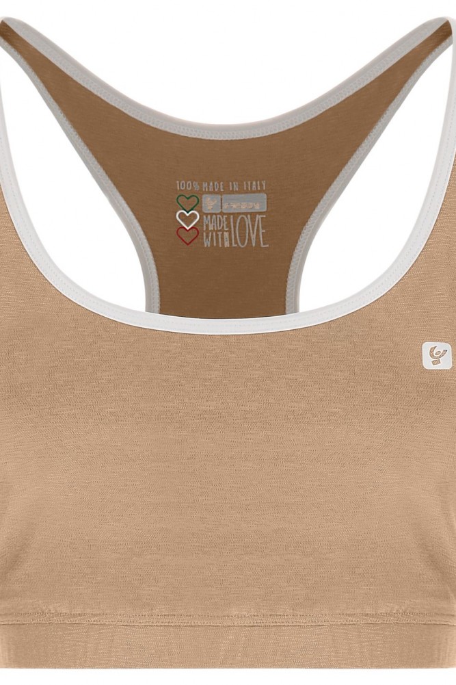 SPORTSKI GRUDNJAK SA SREDNJOM POTPOROM, PINKi BOJE, 100% MADE IN ITALY