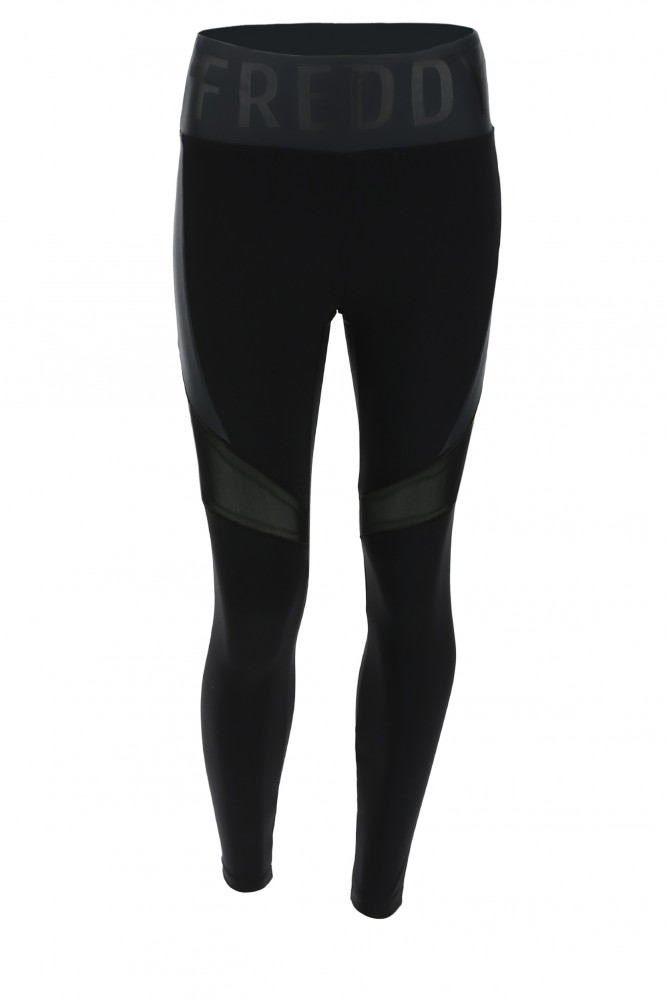 ČRNE SUPERFIT 7/8 PAJKICE S PASOM IN ŽEPOM