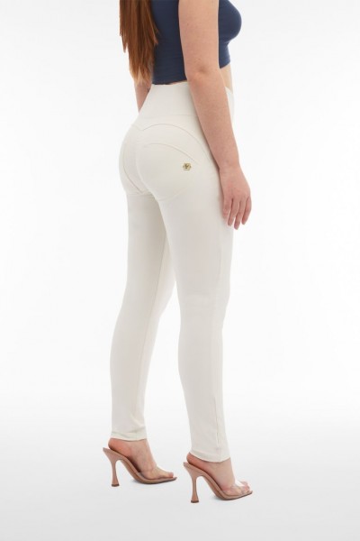 WR.UP® skinny hlače push-up z visokim pasom iz organskega bombaža, 