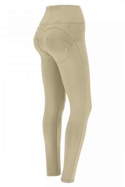 WR.UP® SKINNY KLASIK HLAČE  V VISOKEM PASU, KAMELJA BARVA
