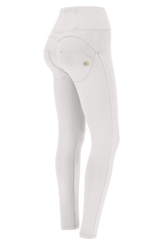 WR.UP® SKINNY KLASIK HLAČE U VISOKEM STRUKU, SMETANO BIJELA, 