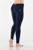 WR.UP® skinny push up hlače iz organskega bombaža z običajnim pasom