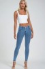 WR.UP®, NORMALAN STRUK, SKINNY, DENIM EFEKT, SVIJETLO ISPRANE