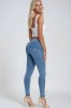 WR.UP®, NORMALAN STRUK, SKINNY, DENIM EFEKT, SVIJETLO ISPRANE