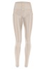 WR.UP® skinny push up hlače iz ekološkega usnja z visokim pasom in gumbi, FW25