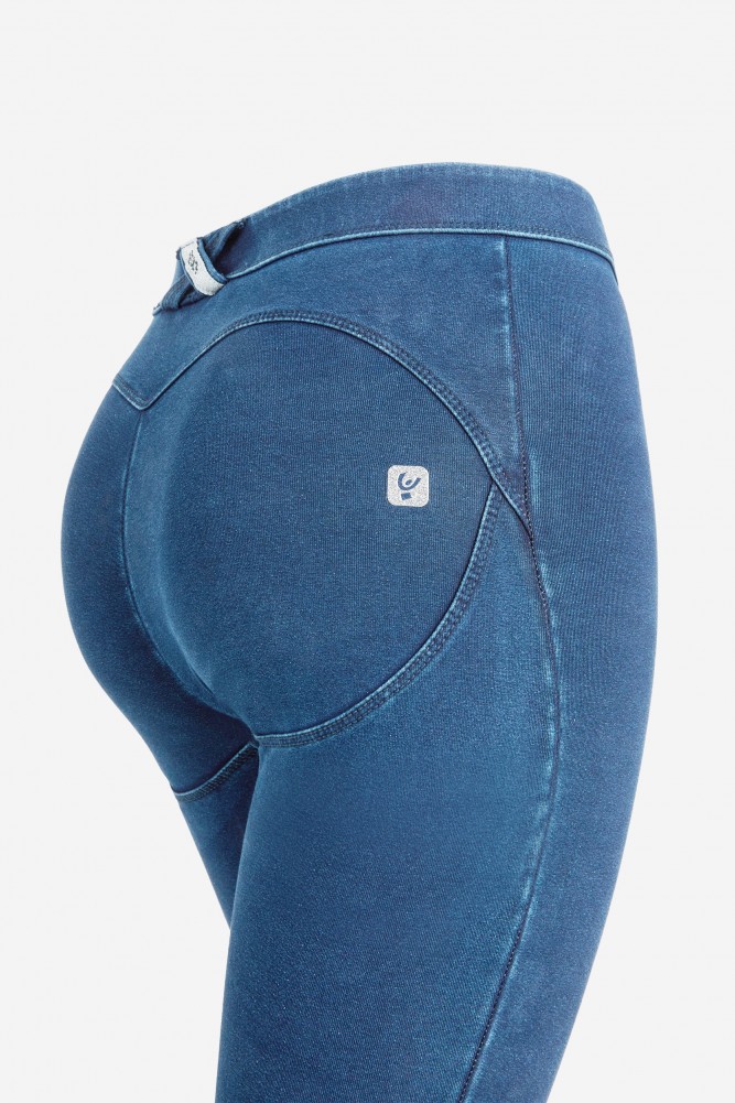 WR.UP® CORE hlače z normalnim pasom iz džersija z jeans videzom